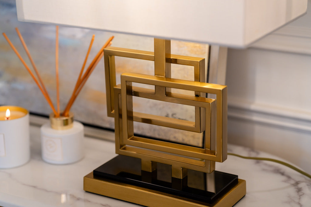 Statement lamps, gold lamp, abstract lamps, lighting, Gold furniture, interior design, Decor