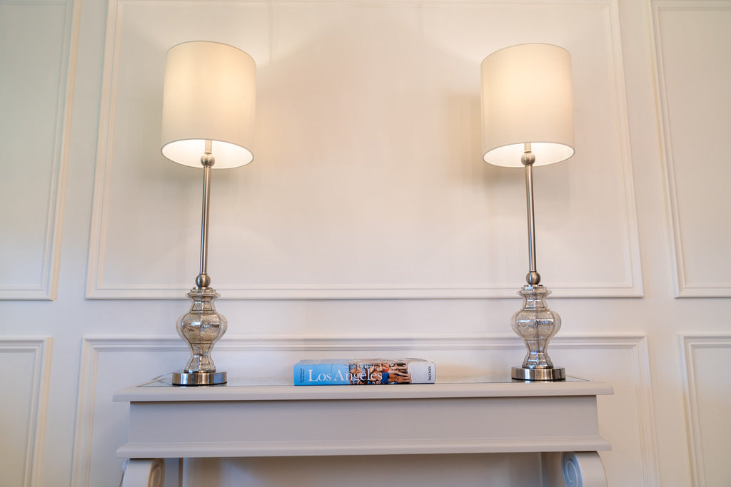 Mink console table, large console table, small console table, console, silver lamps, statement lamps, large lamps, lighting, furniture, gold lamp, gold lighting