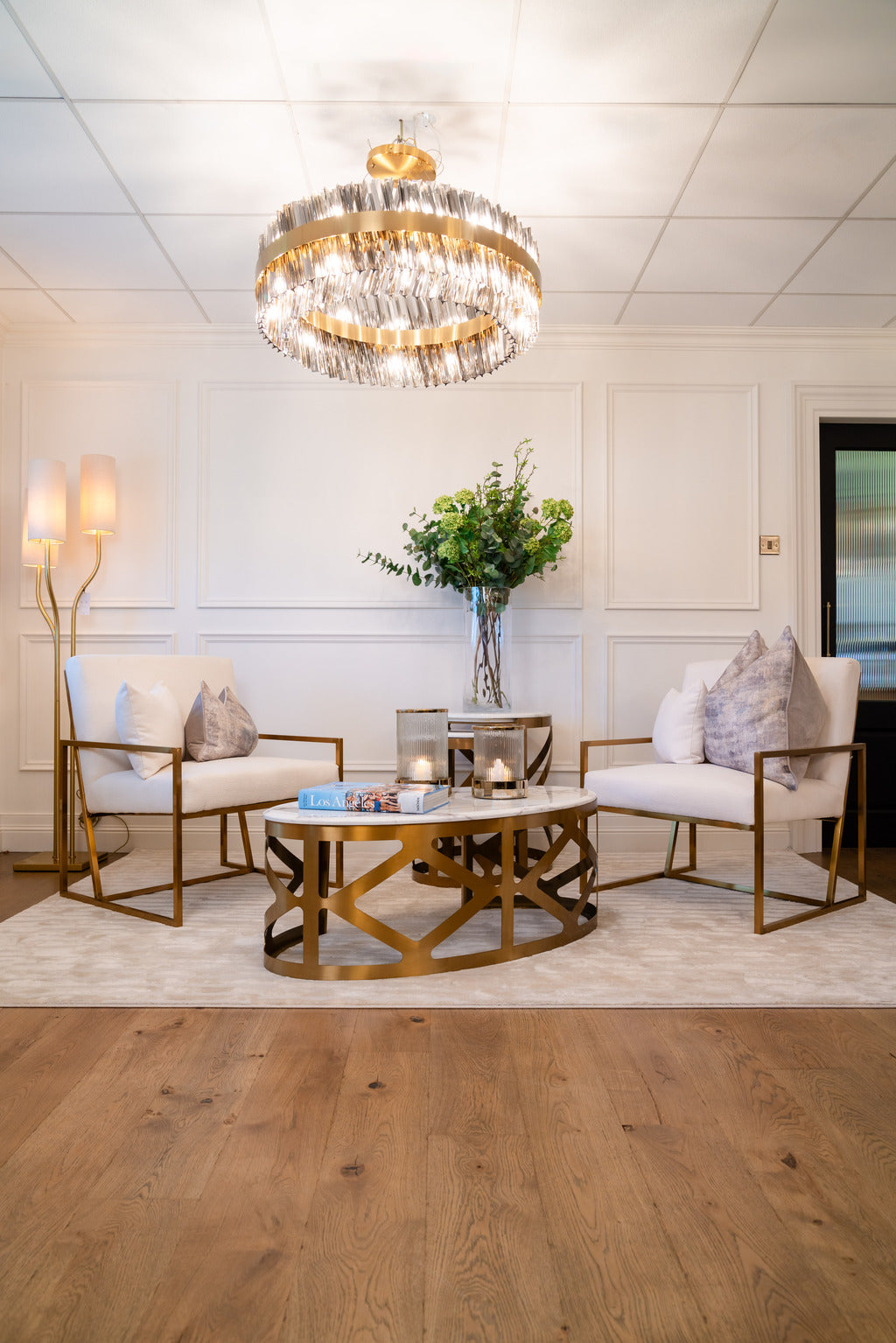 Furniture, Interiors, Gold chair, Gold furniture, Chair, Sofa chair, Gold sofa chair, Modern furniture, Fabric sofa chair, Home decor, Interior showroom