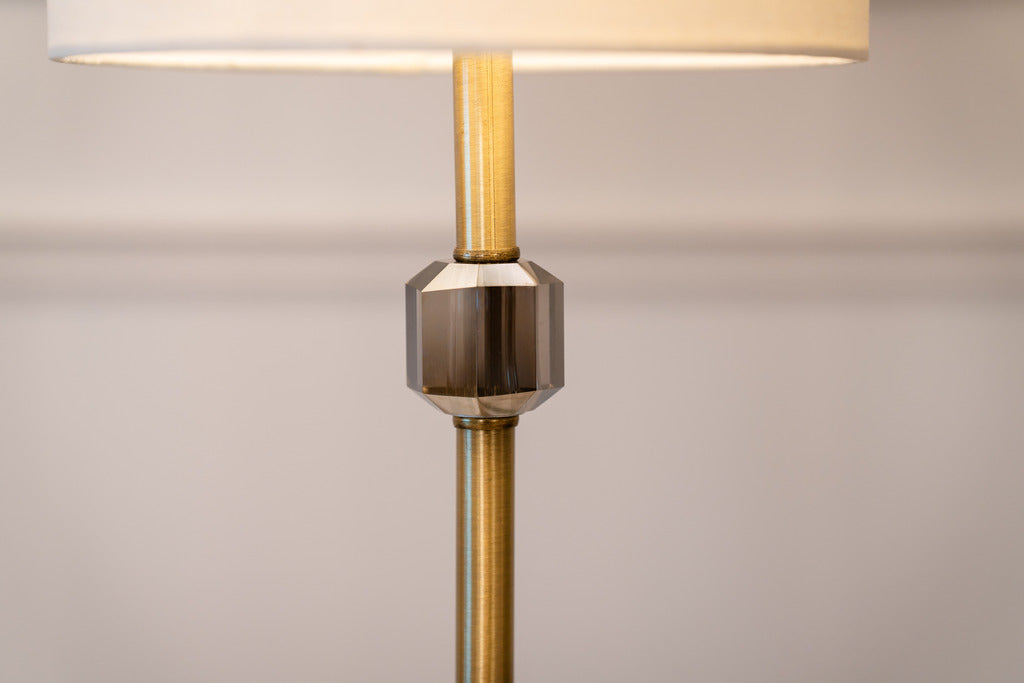 Gold lamp, table lamp