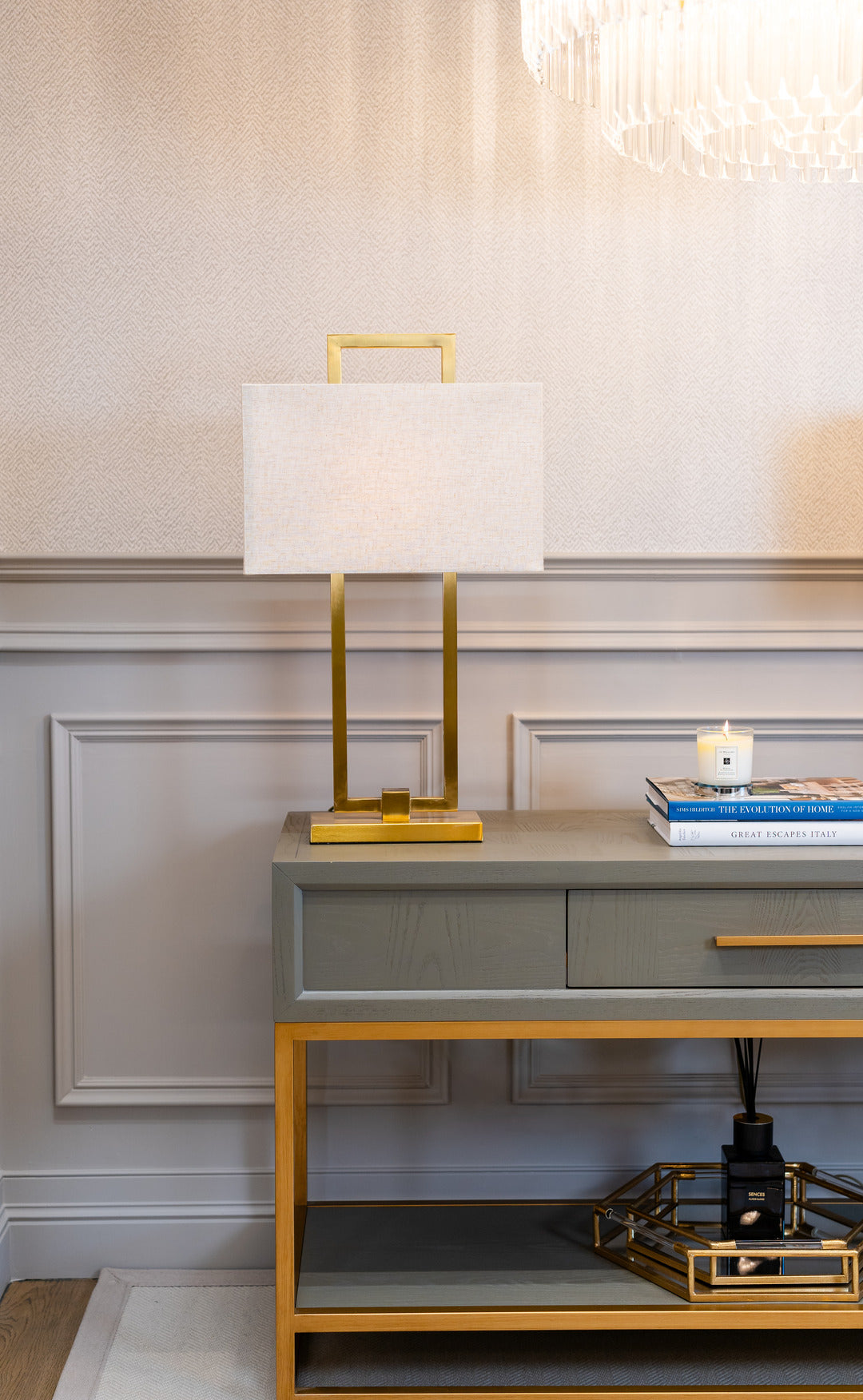 ARMANI 1 DRAWER CONSOLE