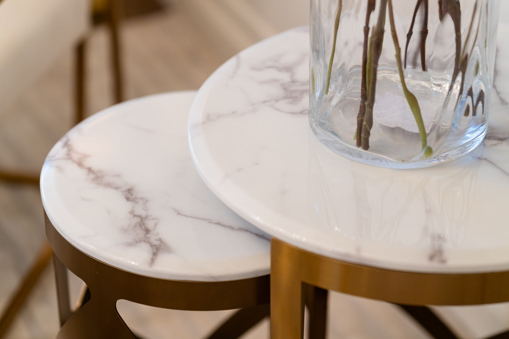 Table set, Marble table set, gold furniture, gold, Artificial marble, modern furniture 