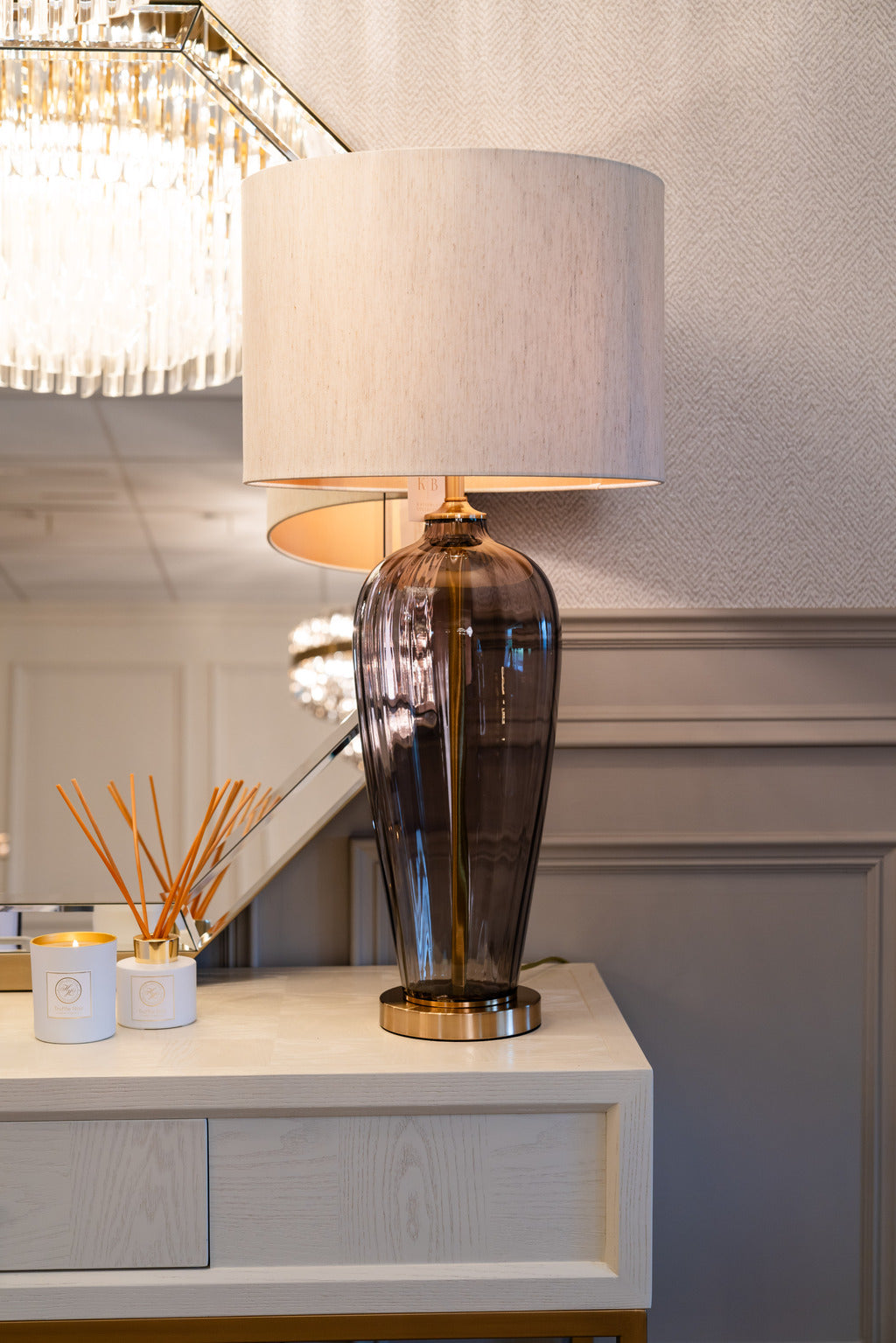 Statement lamps, Large lamps, Gold and black lamps, Lighting, Interiors, Table lamp, Gold table lamp, Decor