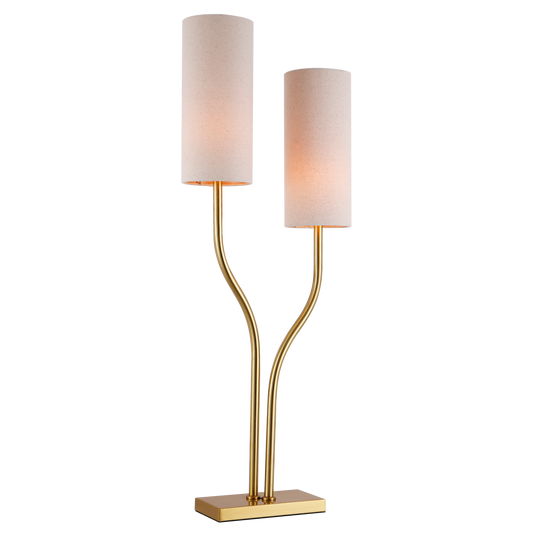 TABLE LAMPS, Statement lamp, Decor, Pink lamps, Gold lamps