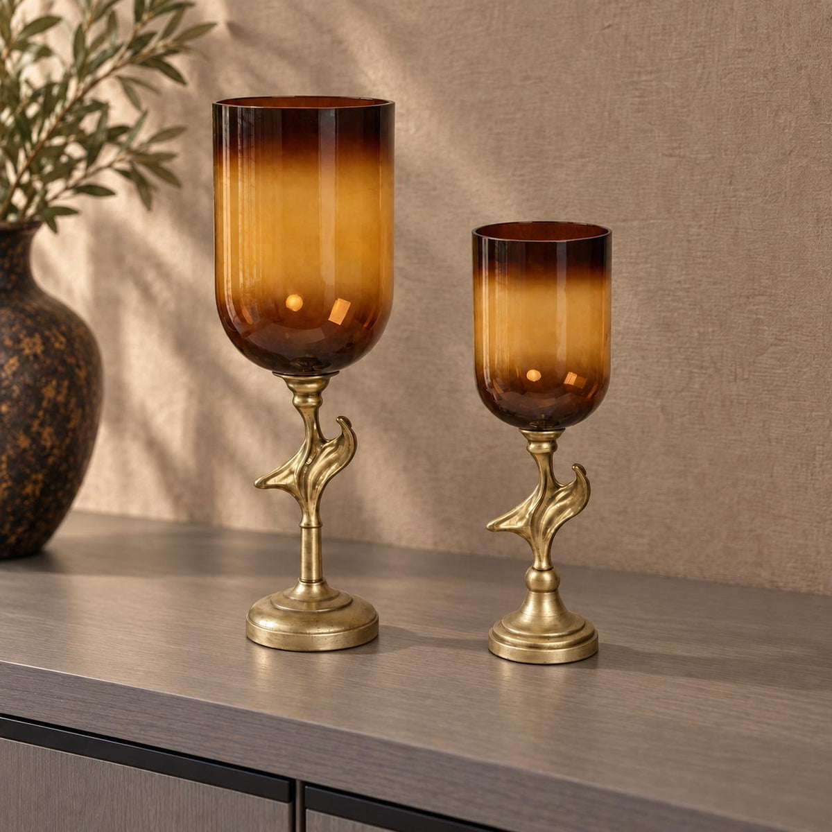 NOAH CANDLE HOLDERS - LARGE