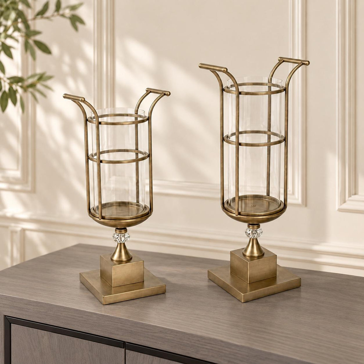 TATE CANDLE HOLDERS - LARGE