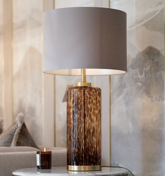 Amber Table Lamp